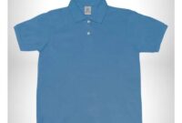 Powder blue mens dress shirt