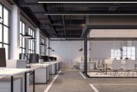 Office warehouse industrial studio offices interior ideas space bipolar into dream modern converts loft mezzanine designboom era garage interiors delhi