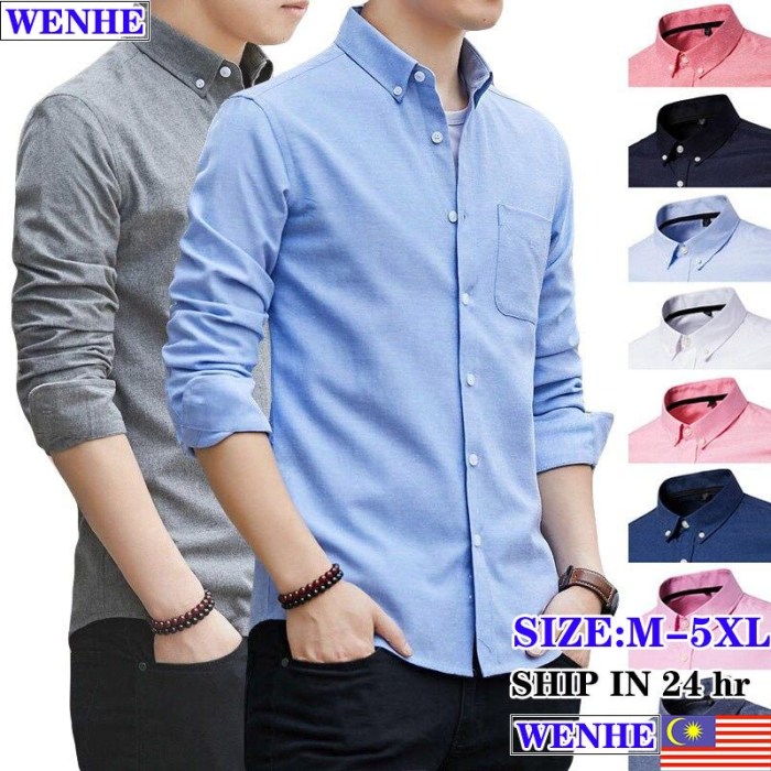 Men's plus size dress shirts