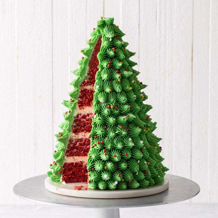 How to make pine trees for cake decoration