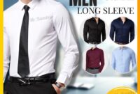 Men's fashion dress shirts