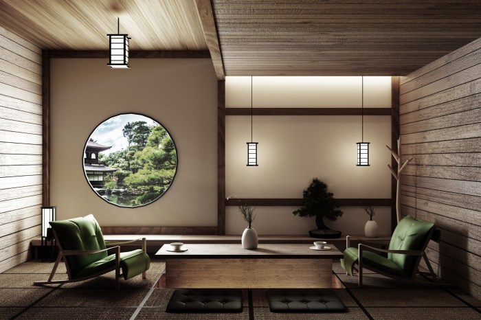 What is the zen style in interior decorating