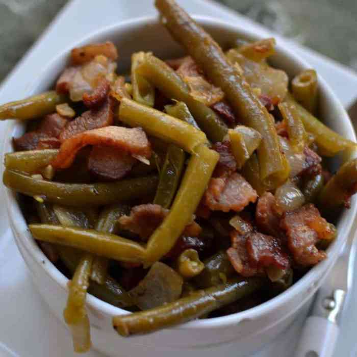 How to cook southern style green beans