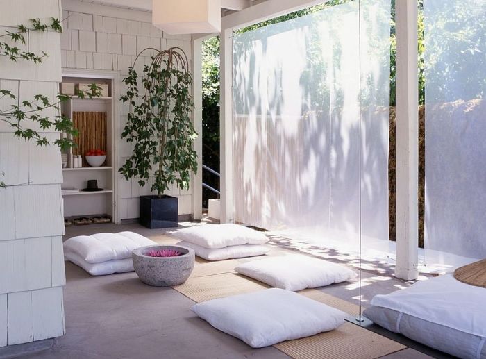 How to decorate a zen room