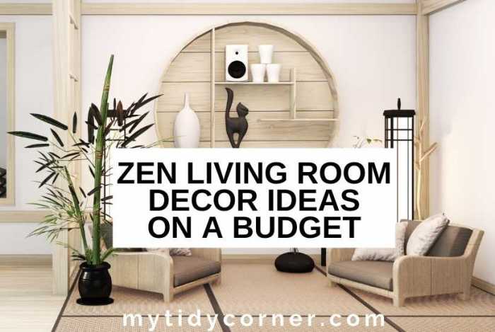 How to decorate a zen room