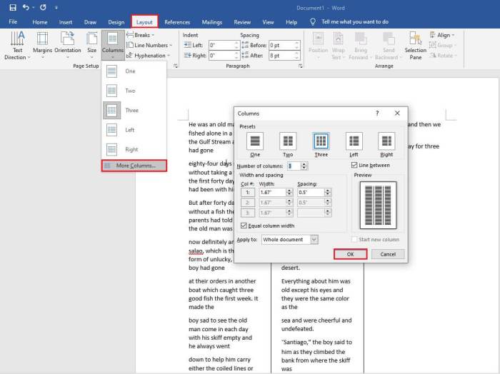 What to make columns da code decoration