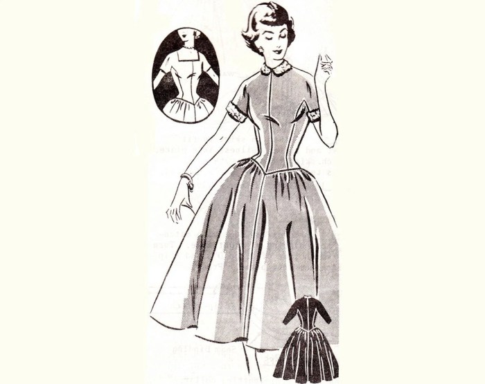 How to make a 50's style dress