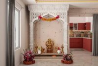 How to decorate mandir room at home