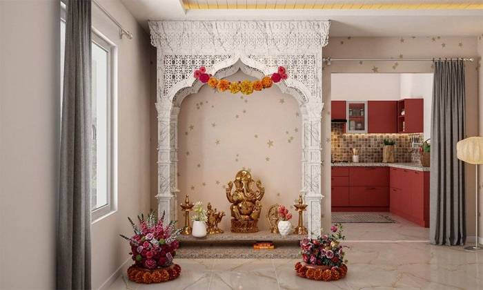 How to decorate mandir room at home