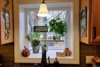 How to decorate garden window