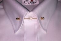 Mens dress shirt collar bar