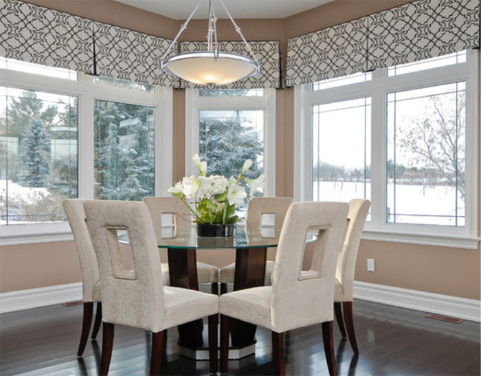 How to decorate a transom window