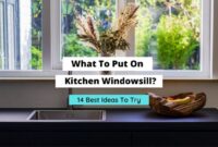 How to decorate 6 inch bathroom window seal